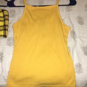 Rue 21 yellow tank top